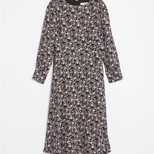 LOFT ✨NWTs✨ Puff Sleeve Midi Dress